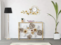 Hot CONSOLA GLAM FLORIS CM 113X40X80 Multicor