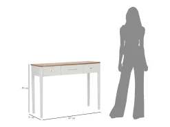 CONSOLA MATERA CM 107X37X80^ Consola