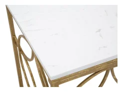 Consola| CONSOLA MÁRMORE ESTRELA CM 120X40X80 Branco