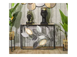 Consola* Consola Natura 3, Multicolorido, 108x36,8x80 cm, Kendra Home Multicor