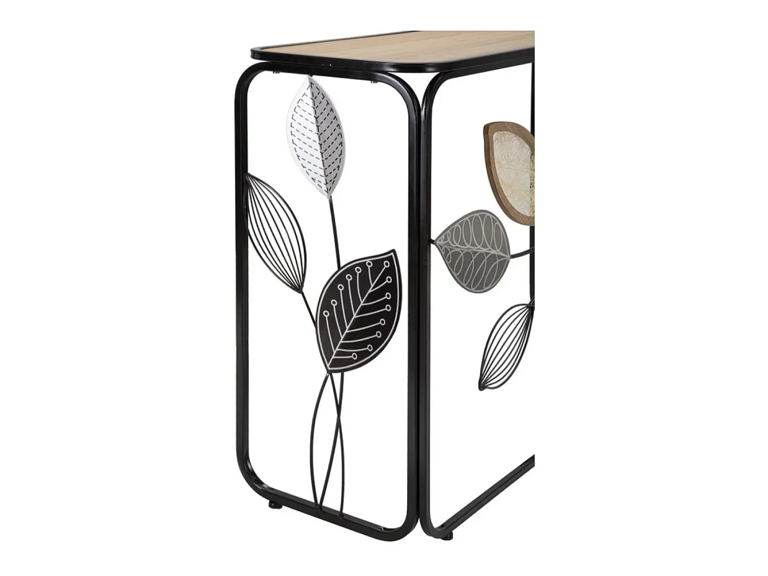 Consola* Consola Natura 3, Multicolorido, 108x36,8x80 cm, Kendra Home Multicor