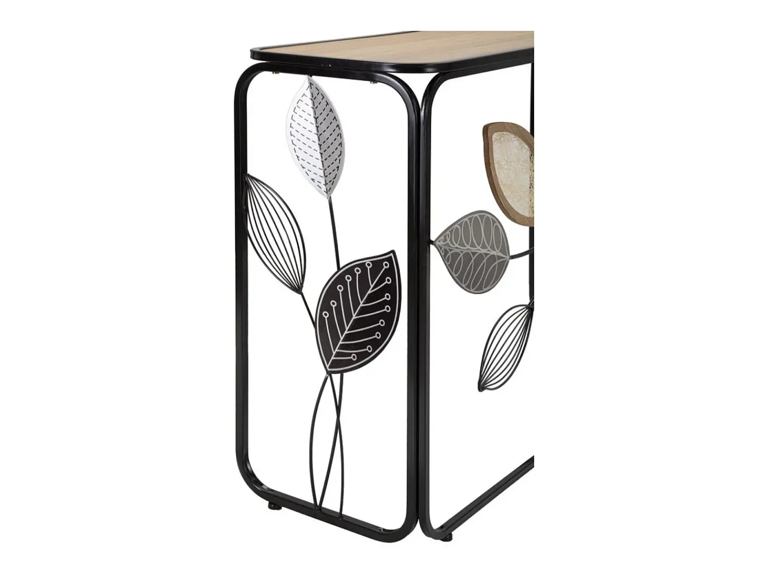 Consola* Consola Natura 3, Multicolorido, 108x36,8x80 cm, Kendra Home Multicor