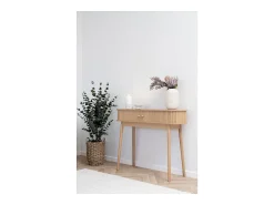 Consola Nikko, Castanho, 100x30x80,5 cm, Kendra Home^ Consola