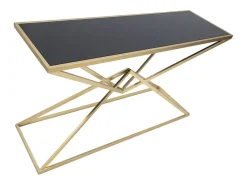 Consola* CONSOLA PIRÂMIDE CM 130X40X75 Dourado