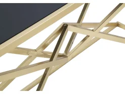Consola* CONSOLA PIRÂMIDE CM 130X40X75 Dourado