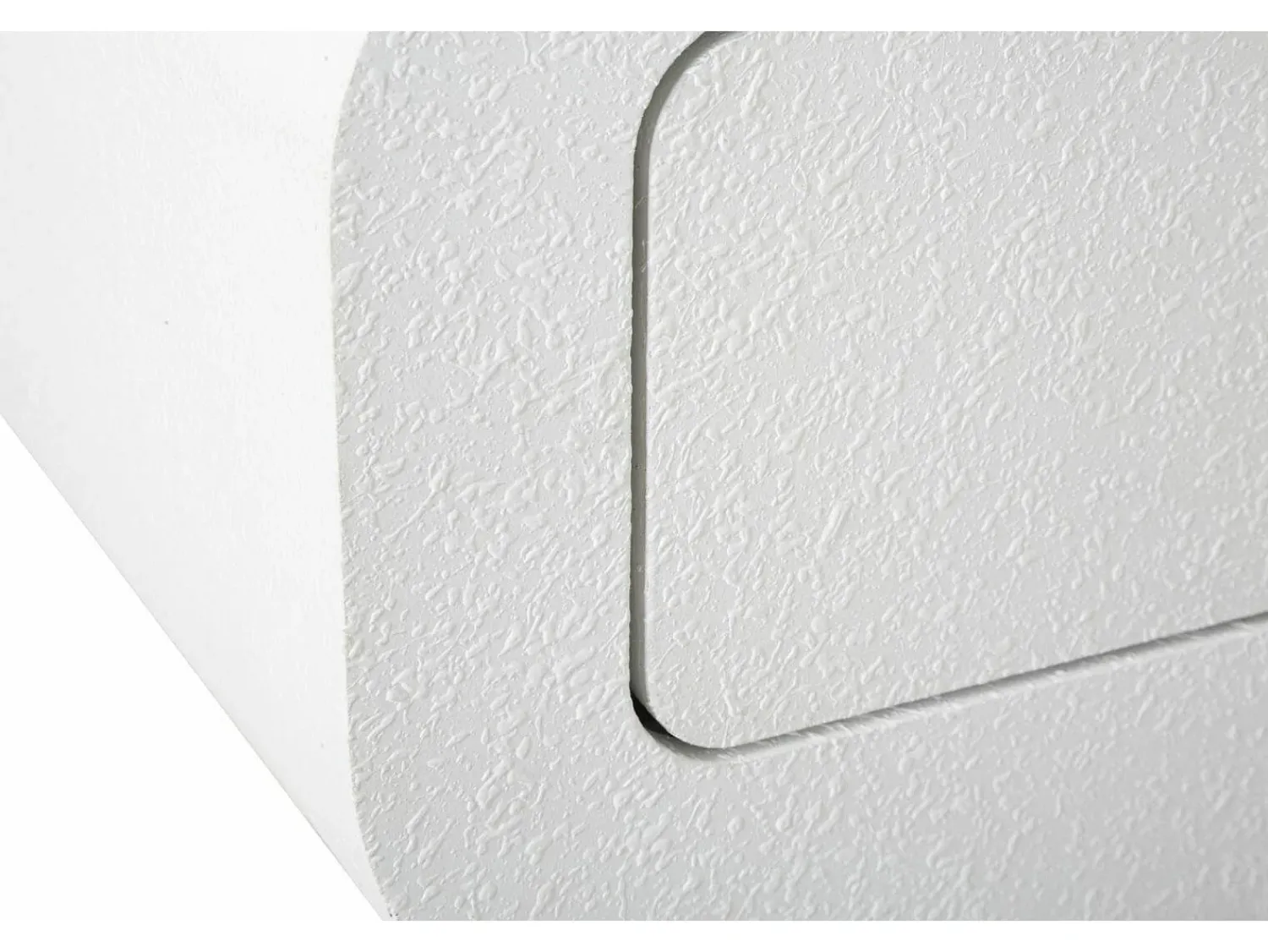 Consola*Dmora Consola Tomato, Mesa multiusos, Armário lateral, Secretária de corredor, 110x40 h80 cm, e Dourado Branco