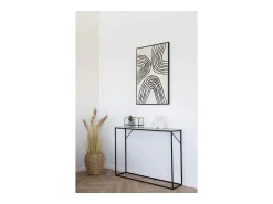 Online Consola Vita, Castanho, 110x26x80 cm, Kendra Home Castanho chocolate