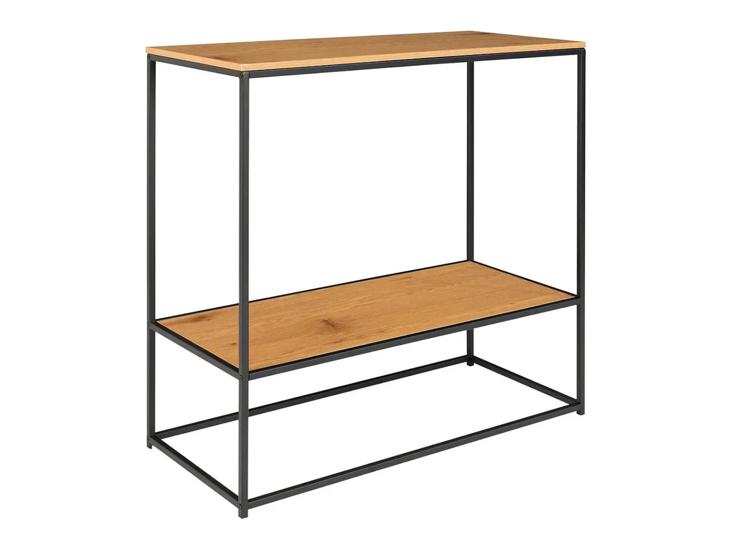 Consola| Consola Vita, Castanho, 36x80x80 cm, Kendra Home Castanho chocolate