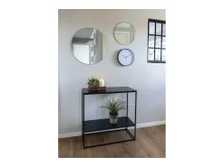 Consola| Consola Vita, , 36x80x80 cm, Kendra Home Preto