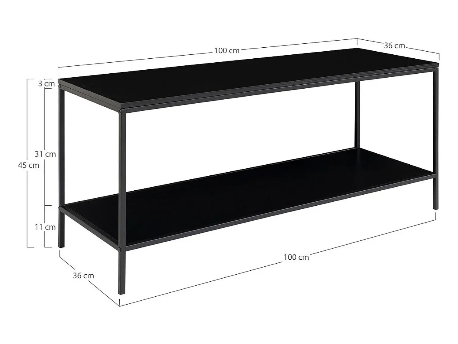 Consola Vita, , 36x100x45 cm, Kendra Home^ Consola