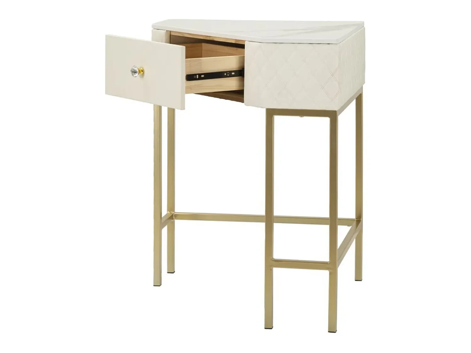Consola* Consola VKH608, , 84,5x60x77 cm, Kendra Home Branco