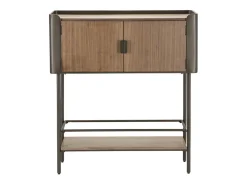 Consola| Consola VKH610, Castanho, 100x42x110 cm, Kendra Home Cinzento