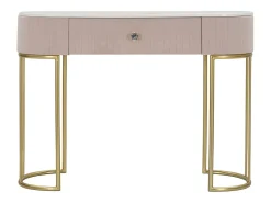 Consola VKH616, Cor-de-rosa, 100x40x75 cm, Kendra Home Rosa claro