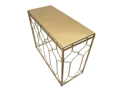 Consola VKH613, Ouro, 96,5x41x78 cm, Kendra Home^ Consola
