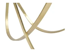 Consola* Consola VKH620, Ouro, 120x40x79 cm, Kendra Home Preto