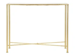 Hot Consola VKH629, Ouro, 100x35x80 cm, Kendra Home Dourado