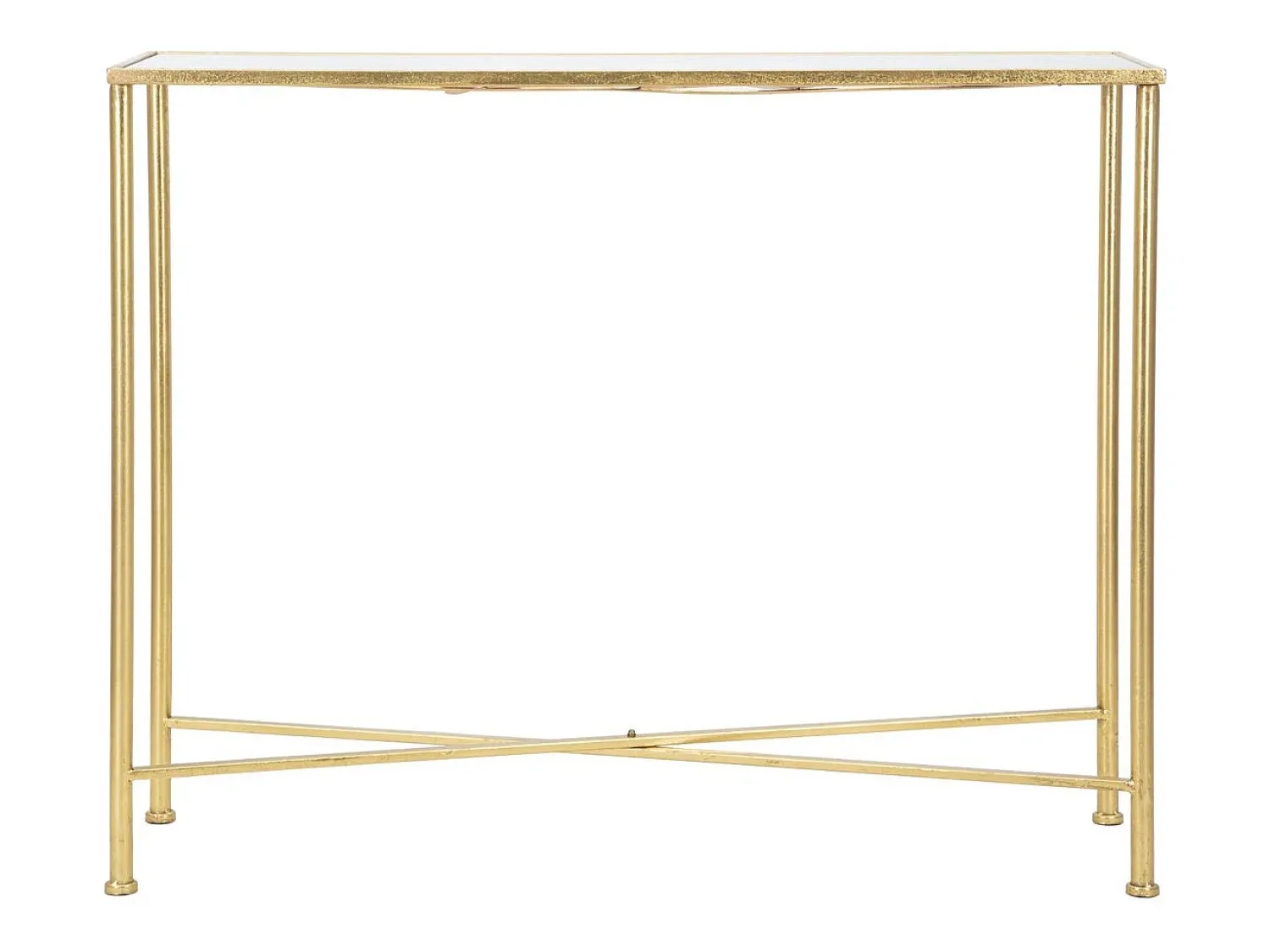 Hot Consola VKH629, Ouro, 100x35x80 cm, Kendra Home Dourado