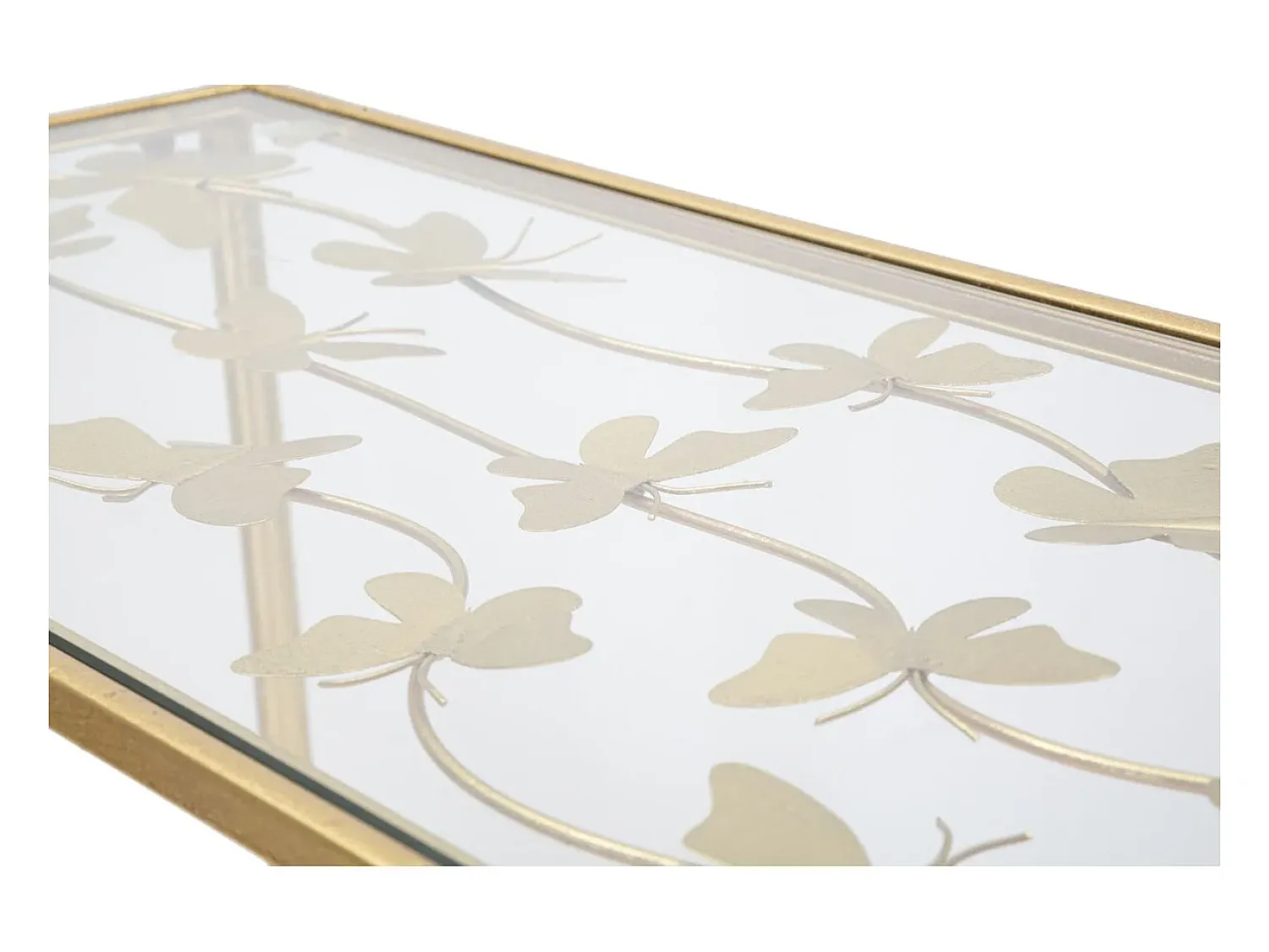 Hot Consola VKH629, Ouro, 100x35x80 cm, Kendra Home Dourado