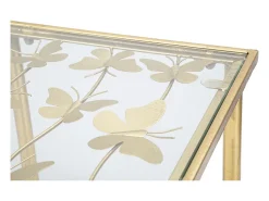 Hot Consola VKH629, Ouro, 100x35x80 cm, Kendra Home Dourado