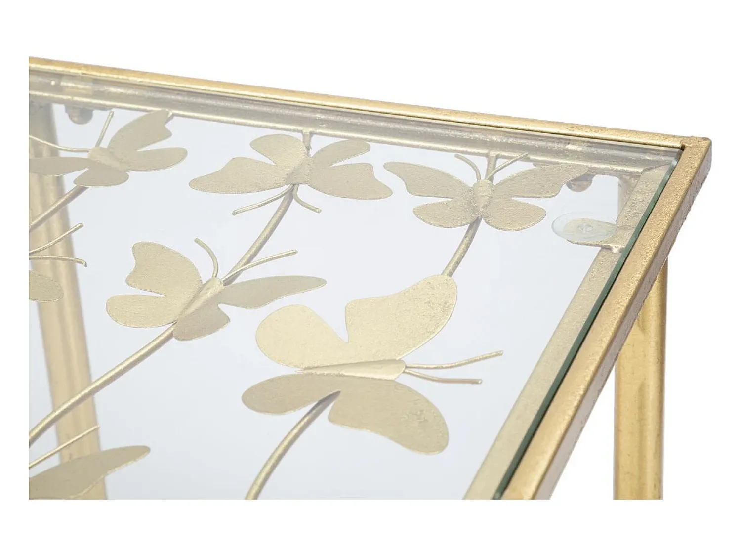 Hot Consola VKH629, Ouro, 100x35x80 cm, Kendra Home Dourado