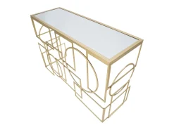 Consola VKH625, Ouro, 120x41x81 cm, Kendra Home^ Consola