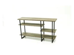 Consola| Consola 140x80x35 cm areia flow flol08 Castanho