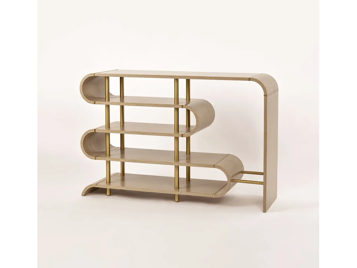 Clearance Consola 122x81x36 cm bege estiloso st962 Bege / Dourado