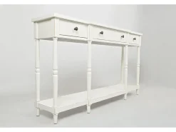 Consola* Consola 152,5x86,5x35,5 cm branca Avola AV1630-60 Branco
