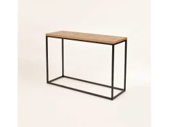 Consola 116x76,5x37 cm cinza escuro indus in06-0^ Consola