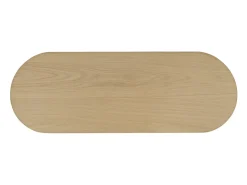 Consola| Consola 127x76.5x46.5 cm madeira clara natural Avola av2420-4 Castanho
