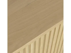 Consola| Consola 127x76.5x46.5 cm madeira clara natural Avola av2420-4 Castanho