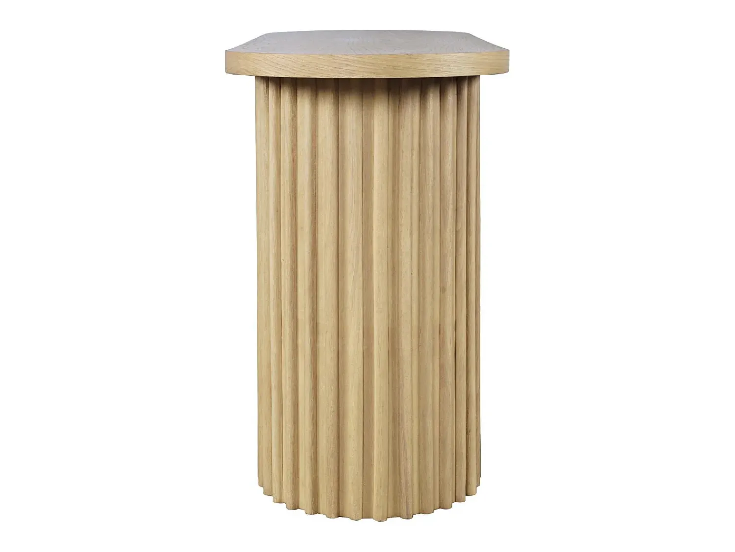 Consola| Consola 127x76.5x46.5 cm madeira clara natural Avola av2420-4 Castanho