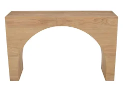 Consola* Consola 122x76x35,5 cm madeira clara natural Avola AV2430-4 Castanho
