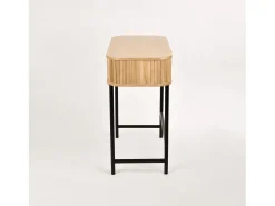 Consola| Consola 79,5x79,5x40 cm madeira natural Florence FL03 Castanho