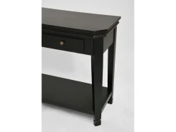 Consola| Consola 128x80x40 cm preta Cesena CE012 Preto