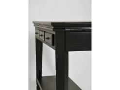 Consola| Consola 128x80x40 cm preta Cesena CE012 Preto