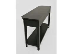 Consola| Consola 128x80x40 cm preta Cesena CE012 Preto