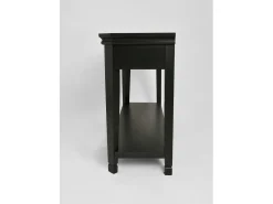 Consola| Consola 128x80x40 cm preta Cesena CE012 Preto