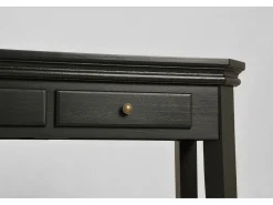 Consola| Consola 128x80x40 cm preta Cesena CE012 Preto