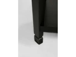 Consola| Consola 128x80x40 cm preta Cesena CE012 Preto