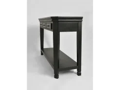 Consola| Consola 128x80x40 cm preta Cesena CE012 Preto