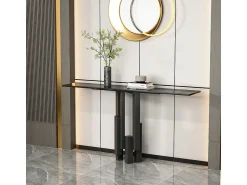 Consola 150x80x30 cm preta modig m20-150^ Consola