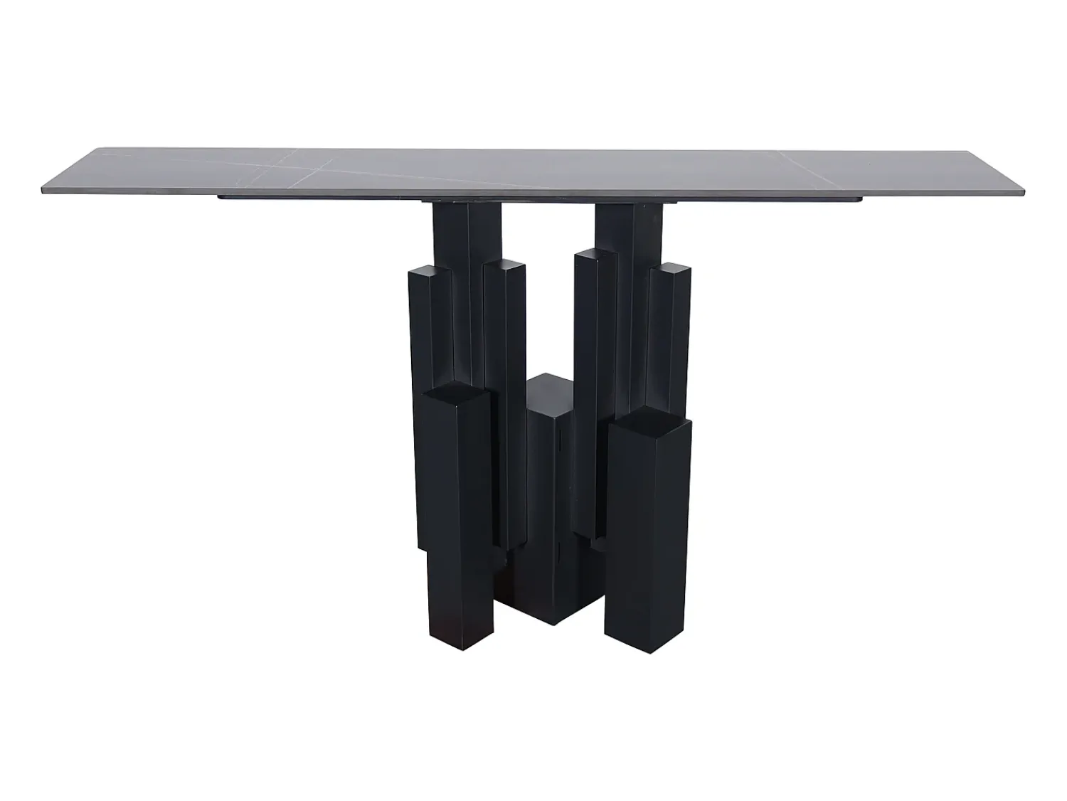 Consola 150x80x30 cm preta modig m20-150^ Consola