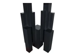 Consola 150x80x30 cm preta modig m20-150^ Consola