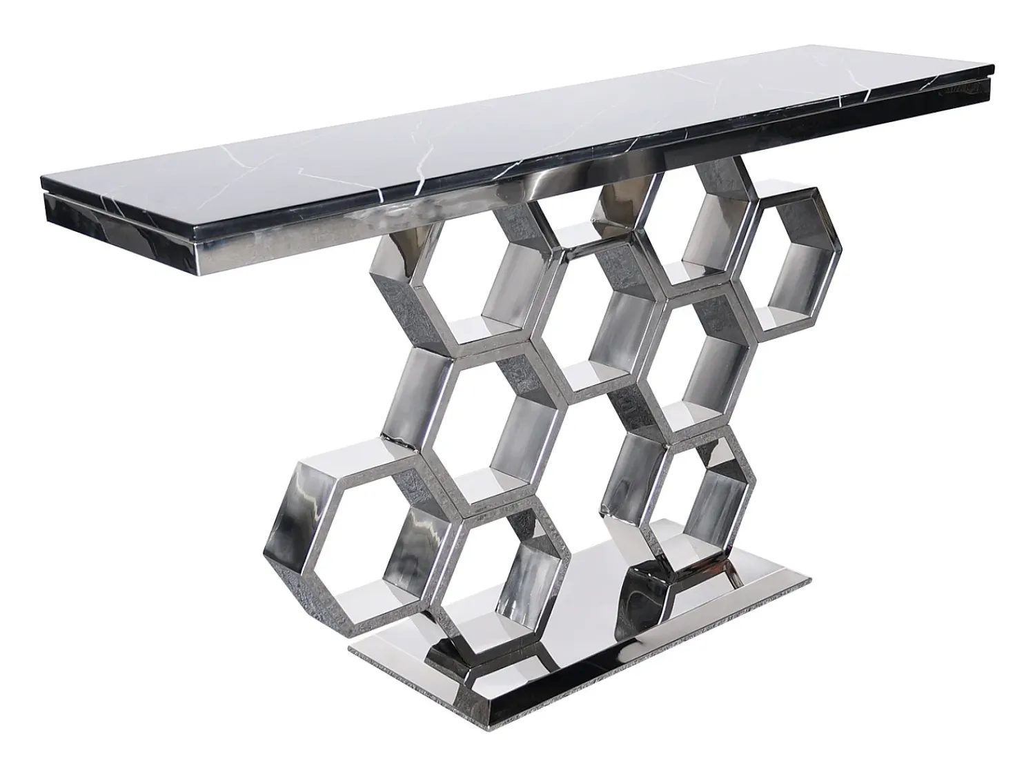 Consola 150x80x40 cm preta Modig M19S^ Consola
