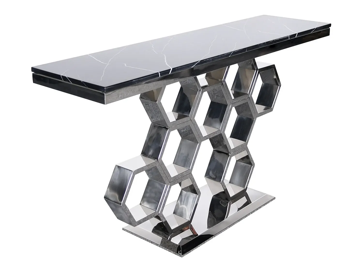 Consola 150x80x40 cm preta Modig M19S^ Consola