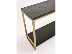 Consola 110x78x40 cm preta Sevilha^ Consola