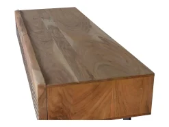Consola|Giner y colomer console de madeira de acácia e metal Multicor
