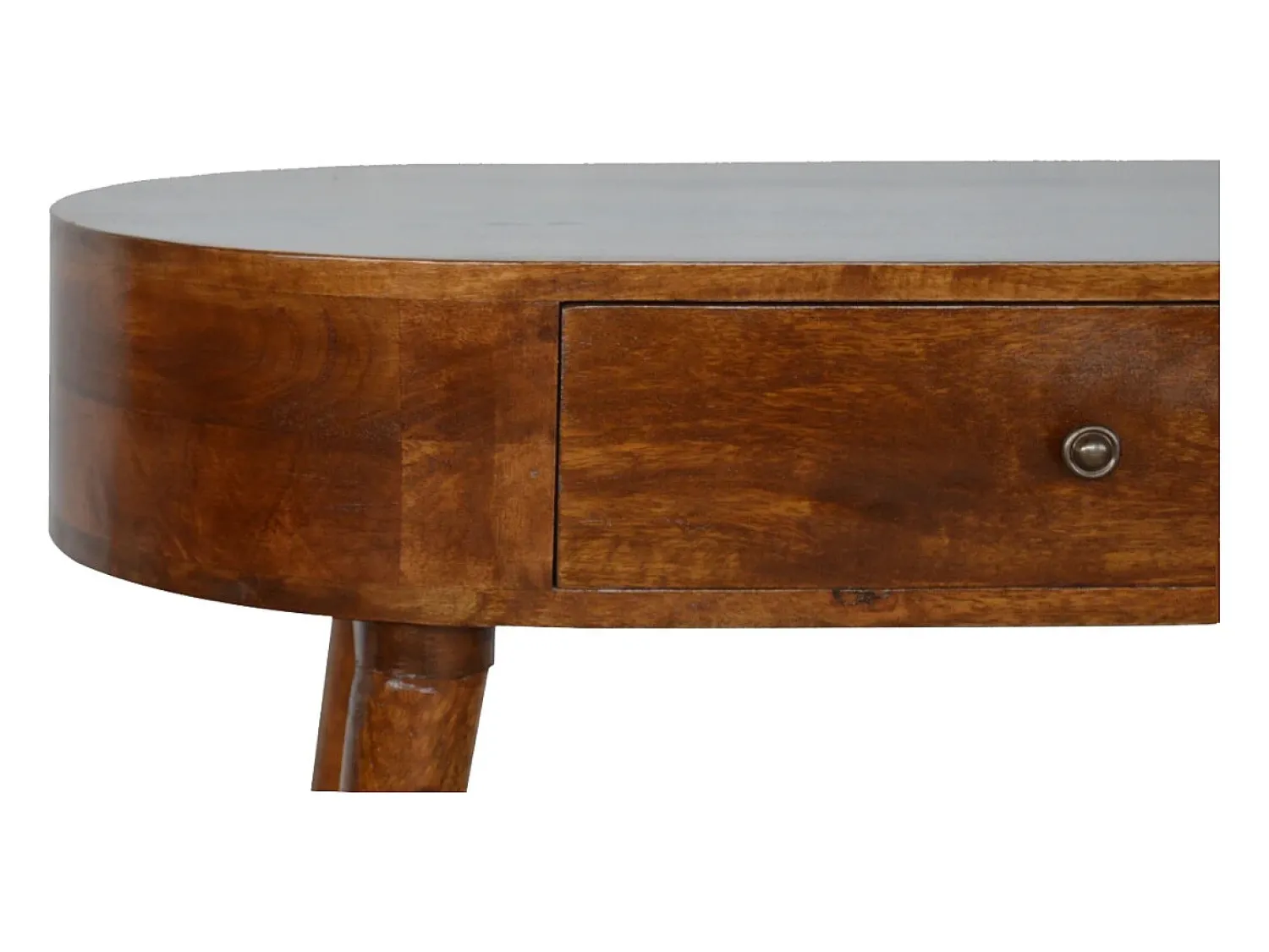 Online Console em castanheiro Albion. Castanho chocolate