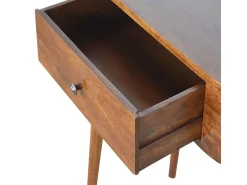 Online Console em castanheiro Albion. Castanho chocolate